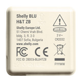 Shelly BLU H&T ZB sensor Wit, Bluetooth 5, Zigbee