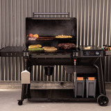 Traeger Woodridge Pro Pellet barbecue Zwart, WiFIRE