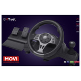 Trust GXT 289 Movi racestuur stuur Zwart, Pc, Xbox Series X/S, Switch, PlayStation 4