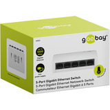 goobay 5-poort Gigabit Ethernet Switch Wit