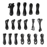 Antec Signature 2200 Platinum ATX3.1 modulaire 2200 watt voeding  Zwart, 2x 12V-2x6, 6x PCIe, 4x PCIe, 2x 12V-2x6, Kabelmanagement