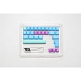 Ducky MK Frozen Llama PBT Keycaps Lichtblauw/wit