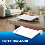 FRITZ! Box 4630 Edition International router Wit/rood, Mesh Wi-Fi, 2.5 GBit/s