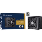 SilverStone HELA 850R Platinum, 850W voeding  Zwart, 4x PCIe, Kabelmanagement