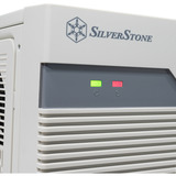 SilverStone  HTPC behuizing Crème | 2x USB-A | 1x USB-C
