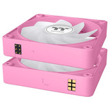 Thermaltake CT120 EX Reverse ARGB Sync PC Cooling Fan Pink (3-Fan Pack) case fans Pink, 3 stuks, 120 x 120 x 25 mm, PWM