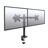 ACT Connectivity Essentials Monitorarm 32", 2 schermen Zwart