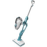 BLACK+DECKER FSMH1321 1600W Steam-mop met 6 accessoires stoomreiniger Wit/blauwgrijs