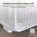 Montech X5 midi tower behuizing Wit | 2x USB-A | 1x USB-C | Tempered Glass