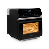 Princess 182085 Steam Airfryer Oven mini bakoven Zwart, Stoom- airfry- en ovenfunctie | vaatwasserbestendige onderdelen