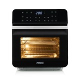 Princess 182085 Steam Airfryer Oven mini bakoven Zwart, Stoom- airfry- en ovenfunctie | vaatwasserbestendige onderdelen