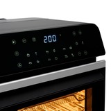 Princess 182085 Steam Airfryer Oven mini bakoven Zwart, Stoom- airfry- en ovenfunctie | vaatwasserbestendige onderdelen