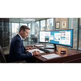 iiyama ProLite XCB4994DQSU-B1 49" Curved UltraWide monitor Zwart (mat), 2x DisplayPort, 2x HDMI, 2x USB-C, 2x USB-A, 120 Hz