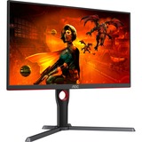AOC U27G3X/BK 27" 4K UHD gaming monitor Zwart/rood, 2x HDMI, 2x DisplayPort, 160 Hz