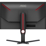 AOC U27G3X/BK 27" 4K UHD gaming monitor Zwart/rood, 2x HDMI, 2x DisplayPort, 160 Hz