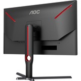 AOC U27G3X/BK 27" 4K UHD gaming monitor Zwart/rood, 2x HDMI, 2x DisplayPort, 160 Hz