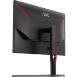 AOC U27G3X/BK 27" 4K UHD gaming monitor Zwart/rood, 2x HDMI, 2x DisplayPort, 160 Hz