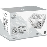 ASUS ROG STRIX Platinum White Edition modulaire 1000 watt voeding  Wit, 1x 12V-2x6, 4x PCIe
