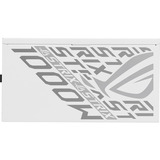 ASUS ROG STRIX Platinum White Edition modulaire 1000 watt voeding  Wit, 1x 12V-2x6, 4x PCIe