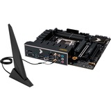 ASUS TUF Gaming B650M-PLUS WiFi socket AM5 moederbord Zwart, RAID, 2.5 Gb-LAN, WiFi 6, BT 5.2, Sound, µATX