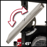 EINHELL Lintzaag TC-SB 200/1 bandzaag Rood/zwart