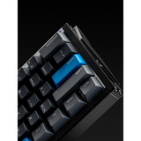 Iqunix EZ60 Magnetic Switch Gaming HE Keyboard Zwart, US lay-out (QWERTY), Gateron Magnetic Jade Gaming, 60%, RGB, Double Shot PBT Keycaps