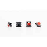 Keychron Low Profile Mechanical Red Switch-Set keyboard switches Transparant, 110 stuks