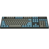 Leopold FC900RBTR/EGBPD, gaming toetsenbord Grijs/blauw, US lay-out, Cherry MX Red, Fullsize, PBT Double Shot, Bluetooth 5.1