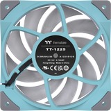 Thermaltake Toughfan 12 Turquoise High Static Pressure Radiator fan 120x120x25mm case fan Turquoise, 4-pin PWM aansluiting