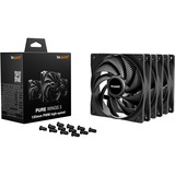 be quiet! Pure Wings 3 high-speed case fans Zwart, 3 stuks, 120 x 120 x 25 mm, PWM