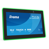 iiyama TW1625LASC-B3PNR 15.6" touchscreen monitor Zwart (mat), Audio, USB, LAN, Wifi, Touchscreen, Webcam, Android