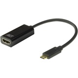 ACT Connectivity USB-C naar HDMI female adapter Zwart