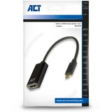 ACT Connectivity USB-C naar HDMI female adapter Zwart