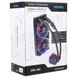 Alphacool Eisbaer Aurora LT240 CPU AIO Digital RGB waterkoeling Zwart