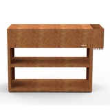 Nestor Buddy uit cortenstaal tafel