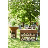Barbecook Nestor Buddy uit cortenstaal tafel 