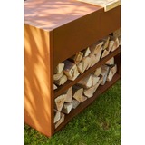 Barbecook Nestor Buddy uit cortenstaal tafel 