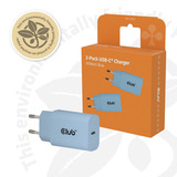 Club 3D 2-Pack USB C Charger 30 Watt Blauw