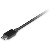 Club 3D USB-C (male) naar Dual HDMI (female) 4k/60HZ MST Hub hdmi splitter Zwart, CSV-1556