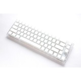 Ducky One 3 SF Aura White, toetsenbord Wit, US lay-out, Cherry MX Red, 65%, ABS Double Shot, hot swap