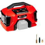EINHELL Accu Compressor PRESSITO 18/21 Rood/zwart, Accu en lader niet inbegrepen