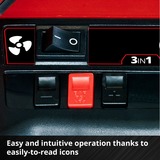 EINHELL Accu Compressor PRESSITO 18/21 Rood/zwart, Accu en lader niet inbegrepen