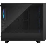 Fractal Design Meshify 2 Lite RGB Black TG Light Tint midi tower behuizing Zwart | 2x USB-A | RGB | Window