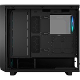 Fractal Design Meshify 2 Lite RGB Black TG Light Tint midi tower behuizing Zwart | 2x USB-A | RGB | Window