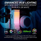 Kingston FURY 16 GB DDR5-5600 werkgeheugen Wit, KF556C36BWEA-16, Renegade RGB, EXPO
