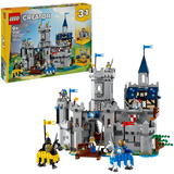 LEGO Creator 3-in-1 - Middeleeuws kasteel met ridders te paard Constructiespeelgoed 31168