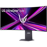 LG UltraGear OLED 45GX950A-B 44.5" 4K UHD UltraWide gaming monitor Donkergrijs, 2x HDMI, DisplayPort, 2x USB-A, USB-C, 165 Hz / 330 Hz