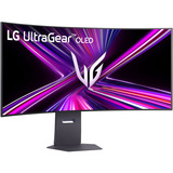 LG UltraGear OLED 45GX950A-B 44.5" 4K UHD UltraWide gaming monitor Donkergrijs, 2x HDMI, DisplayPort, 2x USB-A, USB-C, 165 Hz / 330 Hz