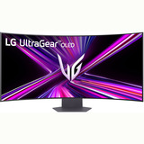 LG UltraGear OLED 45GX950A-B 44.5" 4K UHD UltraWide gaming monitor Donkergrijs, 2x HDMI, DisplayPort, 2x USB-A, USB-C, 165 Hz / 330 Hz