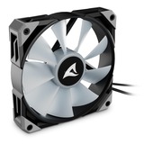 Sharkoon Rebel F50 PWM RGB case fan Zwart, 120 x 120 x 25 mm